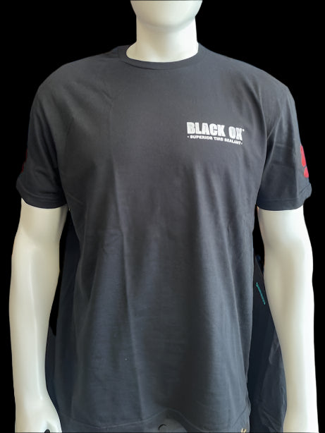 T-shirt, Black